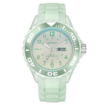 SANDA 1053 Orologio elettronico impermeabile da donna con doppio display e cinturino in TPU