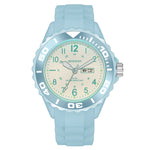 SANDA 1053 Orologio elettronico impermeabile da donna con doppio display e cinturino in TPU