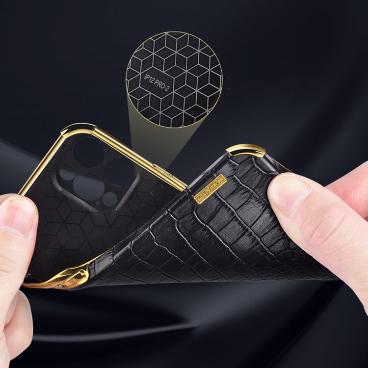 Custodia per telefono con struttura in coccodrillo galvanica 6D con supporto, For iPhone 14, For iPhone 14 Max, For iPhone 14 Pro Max, For iPhone 14 Pro