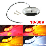 4 PCS MK-184 DC10-30V Camion Luce laterale a due colori