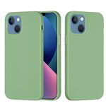 Custodia per telefono in silicone tinta unita, For iPhone 14, For iPhone 14 Plus