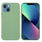 Custodia per telefono in silicone tinta unita, For iPhone 14, For iPhone 14 Plus
