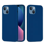 Custodia per telefono in silicone tinta unita, For iPhone 14, For iPhone 14 Plus