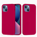 Custodia per telefono in silicone tinta unita, For iPhone 14, For iPhone 14 Plus