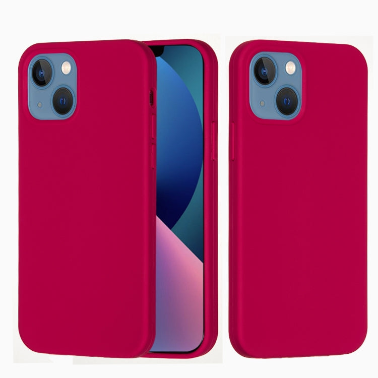 Custodia per telefono in silicone tinta unita, For iPhone 14, For iPhone 14 Plus