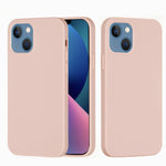 Custodia per telefono in silicone tinta unita, For iPhone 14, For iPhone 14 Plus