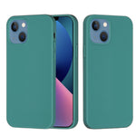 Custodia per telefono in silicone tinta unita, For iPhone 14, For iPhone 14 Plus