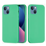 Custodia per telefono in silicone tinta unita, For iPhone 14, For iPhone 14 Plus