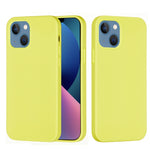 Custodia per telefono in silicone tinta unita, For iPhone 14, For iPhone 14 Plus