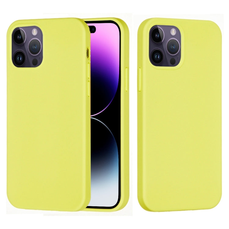 Custodia per telefono in silicone tinta unita, For iPhone 14 Pro, For iPhone 14 Pro Max