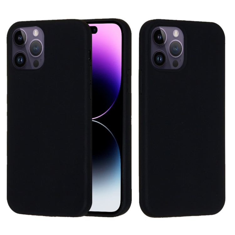 Custodia per telefono in silicone tinta unita, For iPhone 14 Pro, For iPhone 14 Pro Max