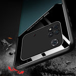 Custodia protettiva all-inclusive in pelle + vetro organico, For Xiaomi Poco M4 Pro 4G, For Xiaomi Poco X4 Pro 5G