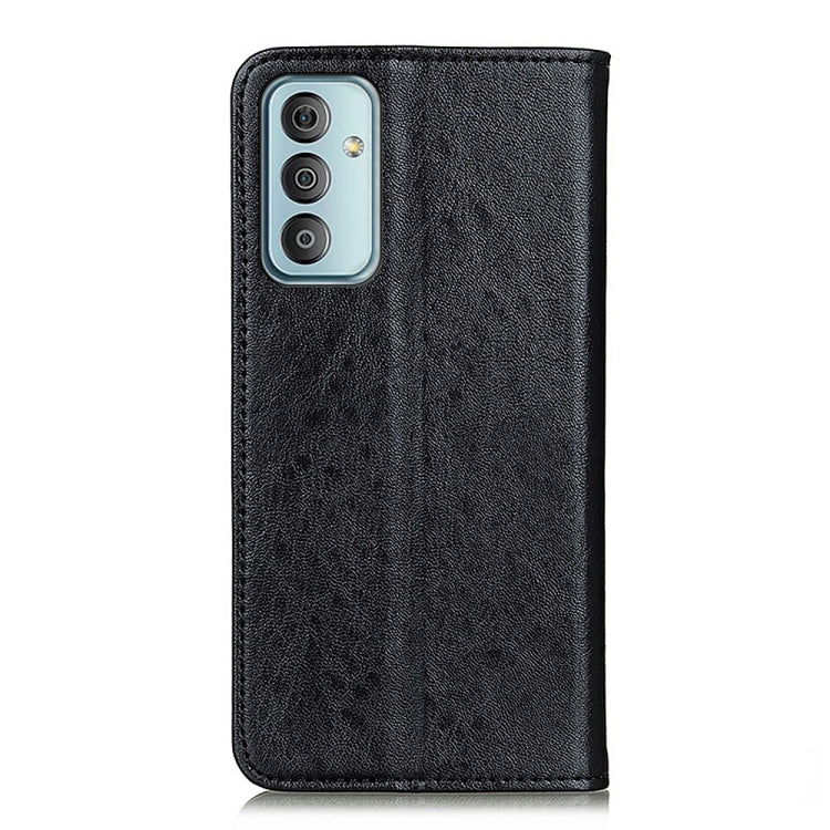 Custodia per cellulare in pelle con vibrazione magnetica Crazy Horse Texture, For Samsung Galaxy M13 4G