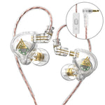 QKZ AK6 PLUS cavo audio staccabile con microfono