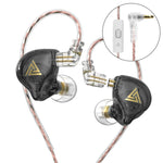 QKZ AK6 PLUS cavo audio staccabile con microfono