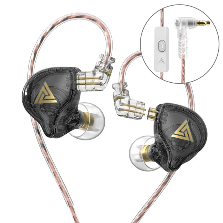 QKZ AK6 PLUS cavo audio staccabile con microfono