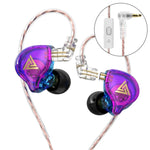 QKZ AK6 PLUS cavo audio staccabile con microfono