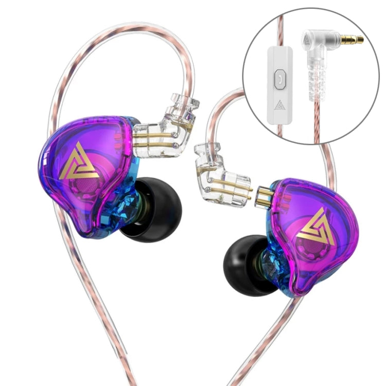 QKZ AK6 PLUS cavo audio staccabile con microfono