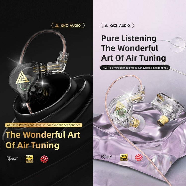 QKZ AK6 PLUS cavo audio staccabile con microfono