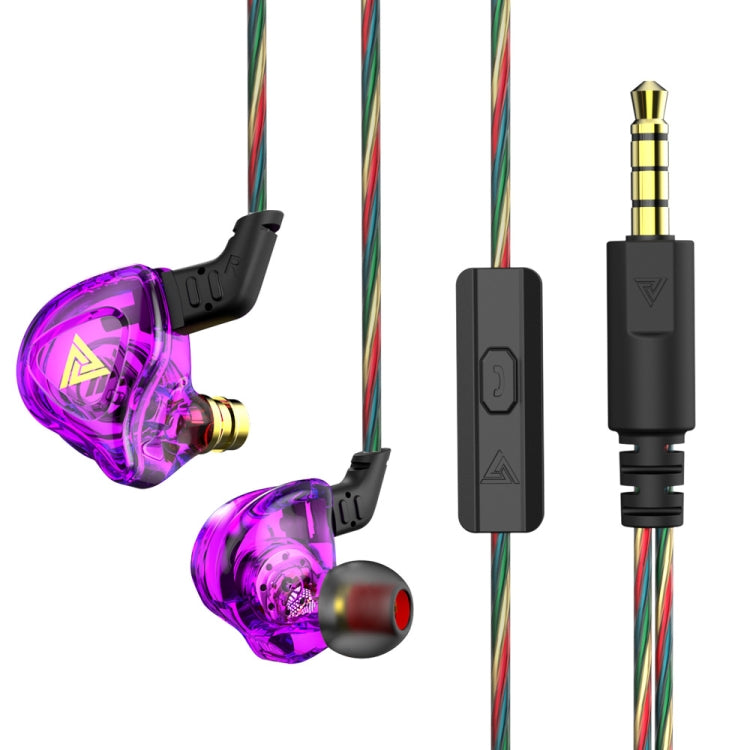 QKZ DMX Sports In-ear HIFI 3,5 mm Auricolare con controllo cablato con microfono