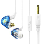 QKZ DMX Sports In-ear HIFI 3,5 mm Auricolare con controllo cablato con microfono