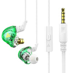 QKZ DMX Sports In-ear HIFI 3,5 mm Auricolare con controllo cablato con microfono