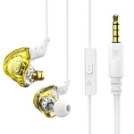 QKZ DMX Sports In-ear HIFI 3,5 mm Auricolare con controllo cablato con microfono