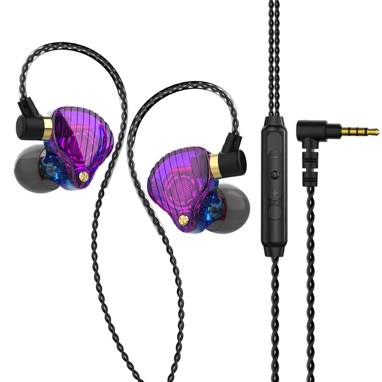 QKZ SK3 3.5mm Sports In-ear Wired HIFI Bass Stereo Sound Auricolare con microfono