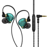 QKZ SK3 3.5mm Sports In-ear Wired HIFI Bass Stereo Sound Auricolare con microfono