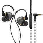 QKZ SK3 3.5mm Sports In-ear Wired HIFI Bass Stereo Sound Auricolare con microfono
