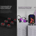 QKZ SK3 3.5mm Sports In-ear Wired HIFI Bass Stereo Sound Auricolare con microfono
