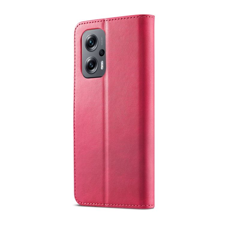 LC.IMEEKE Custodia per cellulare in pelle di vitello, For Xiaomi Poco X4 GT 5G