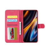 LC.IMEEKE Custodia per cellulare in pelle di vitello, For Xiaomi Poco X4 GT 5G