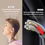 QKZ SK7 Auricolare stereo HIFI cablato con driver in rame sportivo da 3,5 mm con microfono