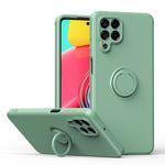 Custodia per telefono in silicone con cavalletto ad anello, For Honor X8, For Samsung Galaxy M53 5G, For Samsung Galaxy Note20 Ultra, For Xiaomi Poco F4 GT