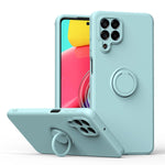 Custodia per telefono in silicone con cavalletto ad anello, For Honor X8, For Samsung Galaxy M53 5G, For Samsung Galaxy Note20 Ultra, For Xiaomi Poco F4 GT