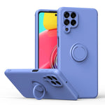 Custodia per telefono in silicone con cavalletto ad anello, For Honor X8, For Samsung Galaxy M53 5G, For Samsung Galaxy Note20 Ultra, For Xiaomi Poco F4 GT