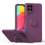 Custodia per telefono in silicone con cavalletto ad anello, For Honor X8, For Samsung Galaxy M53 5G, For Samsung Galaxy Note20 Ultra, For Xiaomi Poco F4 GT