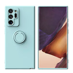 Custodia per telefono in silicone con cavalletto ad anello, For Honor X8, For Samsung Galaxy M53 5G, For Samsung Galaxy Note20 Ultra, For Xiaomi Poco F4 GT