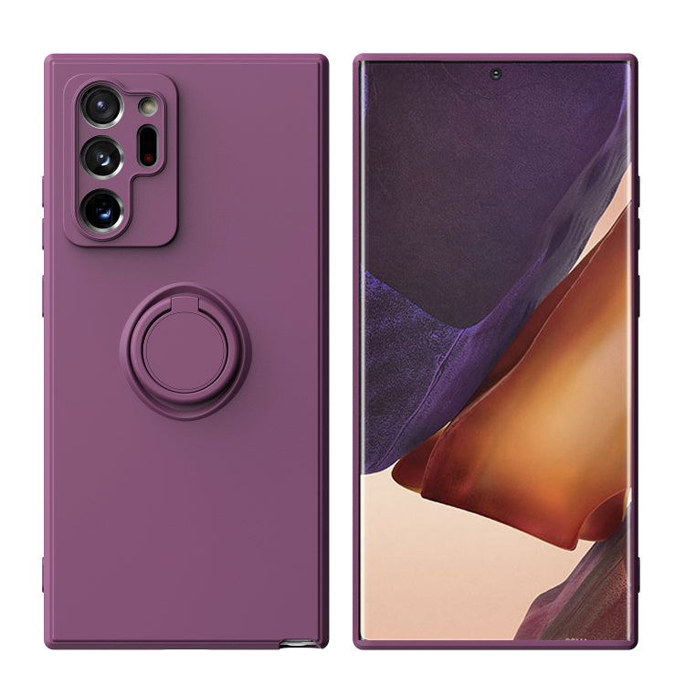 Custodia per telefono in silicone con cavalletto ad anello, For Honor X8, For Samsung Galaxy M53 5G, For Samsung Galaxy Note20 Ultra, For Xiaomi Poco F4 GT