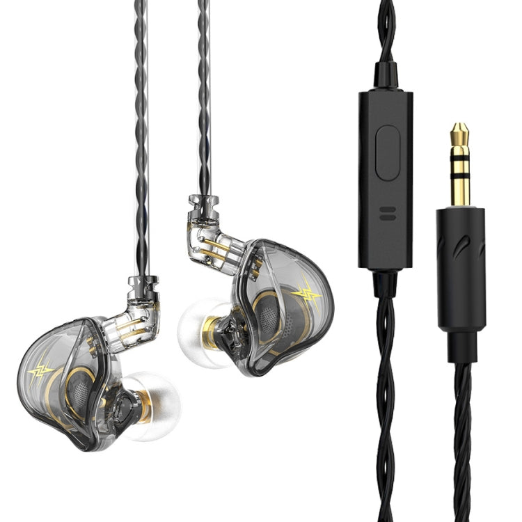 Auricolari in-ear QKZ ZXT con microfono e filo 3,5mm