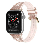 Cinturino sottile con glitter per la serie Apple Watch, 7 45mm / 6&SE&5&4 44mm / 3&2&1 42mm, 7 41mm / 6&SE&5&4 40mm / 3&2&1 38mm