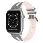 Cinturino sottile con glitter per la serie Apple Watch, 7 45mm / 6&SE&5&4 44mm / 3&2&1 42mm, 7 41mm / 6&SE&5&4 40mm / 3&2&1 38mm