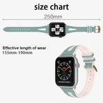 Cinturino sottile con glitter per la serie Apple Watch, 7 45mm / 6&SE&5&4 44mm / 3&2&1 42mm, 7 41mm / 6&SE&5&4 40mm / 3&2&1 38mm