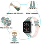Cinturino sottile con glitter per la serie Apple Watch, 7 45mm / 6&SE&5&4 44mm / 3&2&1 42mm, 7 41mm / 6&SE&5&4 40mm / 3&2&1 38mm