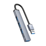 AH-A13 Adattatore HUB USB 3.0 x 1 + USB 2.0 x 3 a USB 3.0, AH-A13