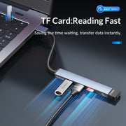 AH-A13 Adattatore HUB USB 3.0 x 1 + USB 2.0 x 3 a USB 3.0, AH-A13