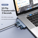 ORICO Docking station USB-C con USB 3.1 e USB 2.0