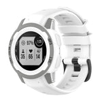 Cinturino per orologio sportivo in silicone tinta unita, For Garmin Instinct 2S