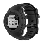 Cinturino per orologio sportivo in silicone tinta unita, For Garmin Instinct 2S